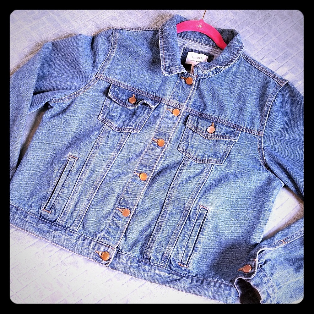 Medium Wash Denim Jacket